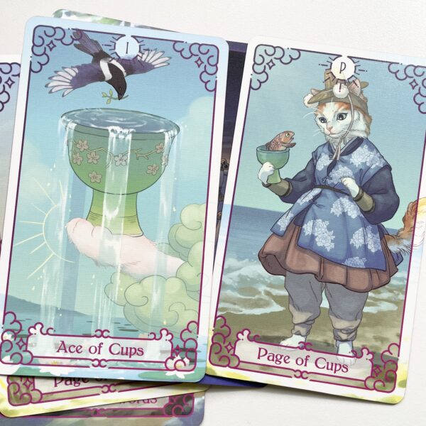 Cat Tarot 韓國紫色貓塔羅 - Image 4