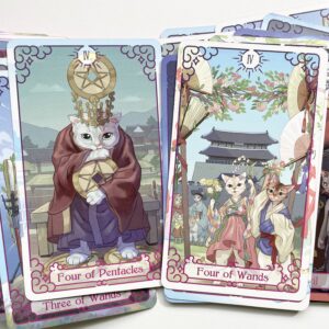 Cat Tarot 韓國紫色貓塔羅
