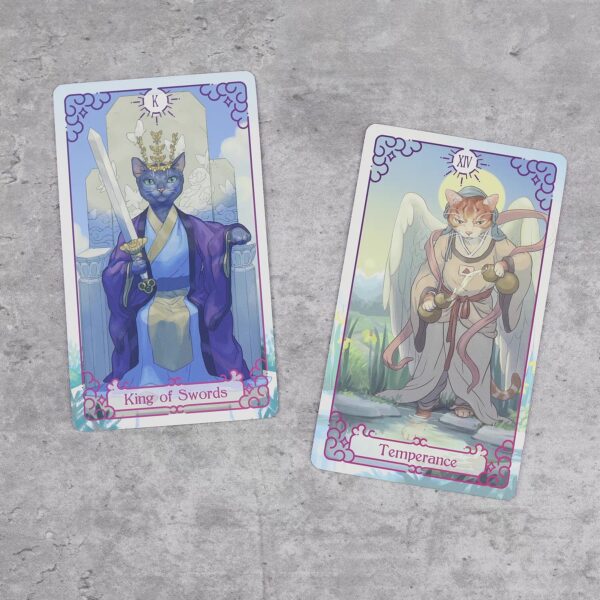 Cat Tarot 韓國紫色貓塔羅 - Image 9
