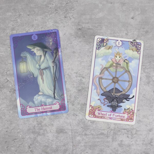 Cat Tarot 韓國紫色貓塔羅 - Image 7