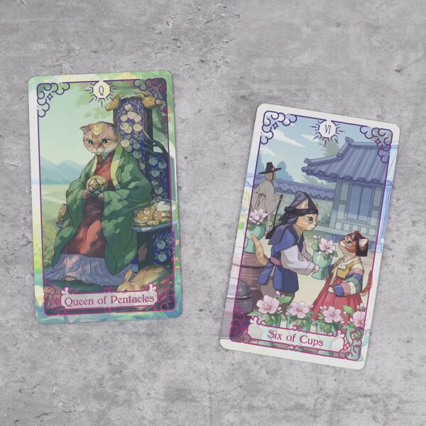 Cat Tarot 韓國紫色貓塔羅 - Image 8