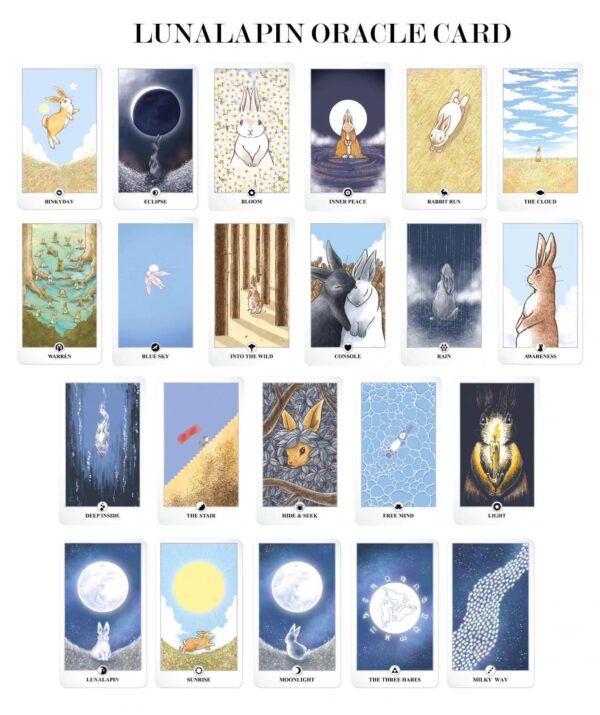 Lunalapin Tarot 可愛兔仔塔羅牌 + 神喻卡 100張 - Image 19