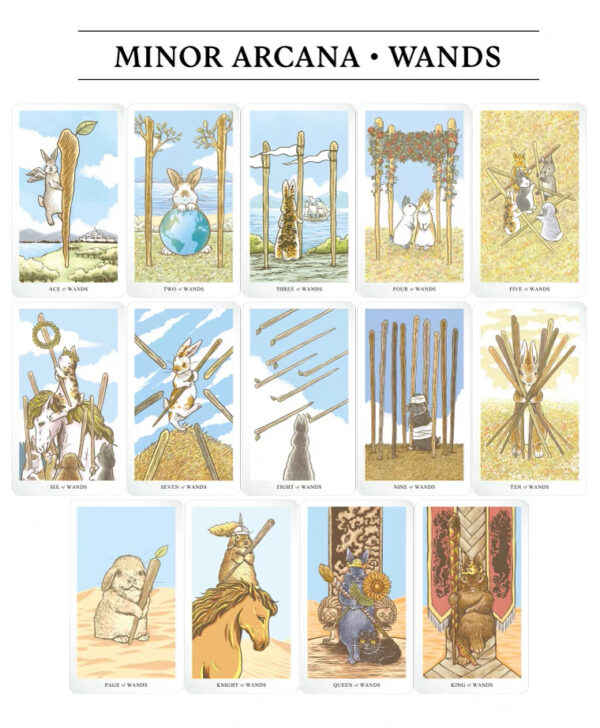 Lunalapin Tarot 可愛兔仔塔羅牌 + 神喻卡 100張 - Image 18