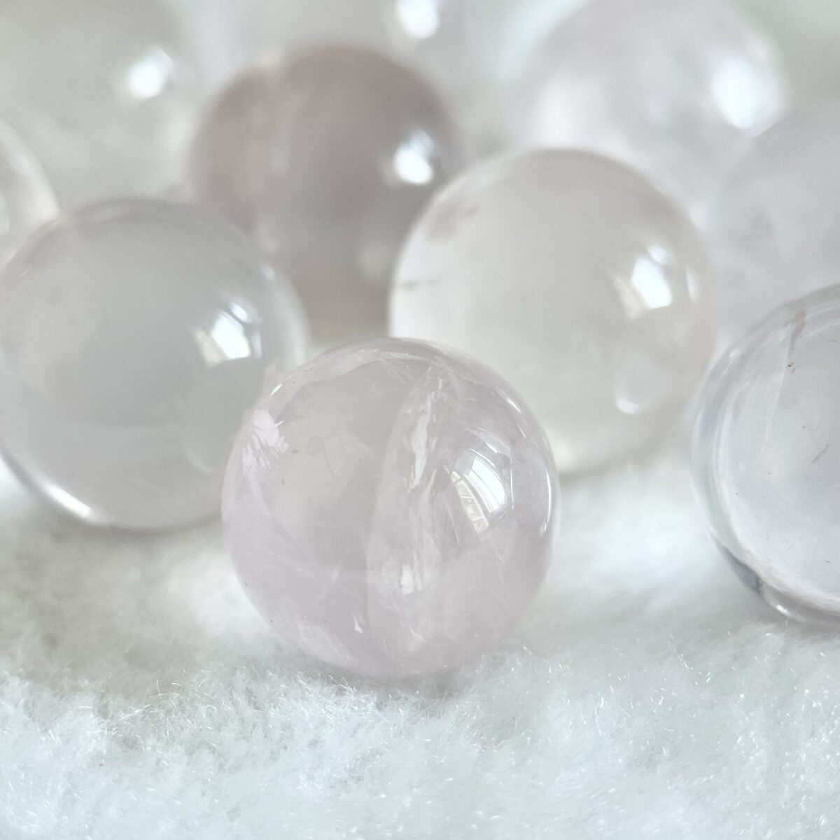 18mm 水晶球一粒 - 冰種粉晶