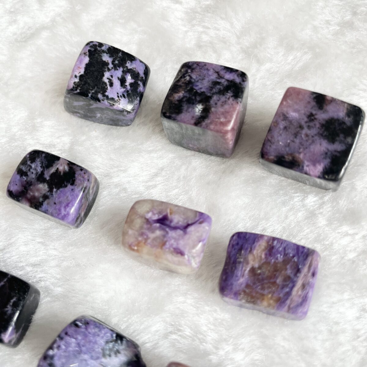 紫龍晶一個(較小)