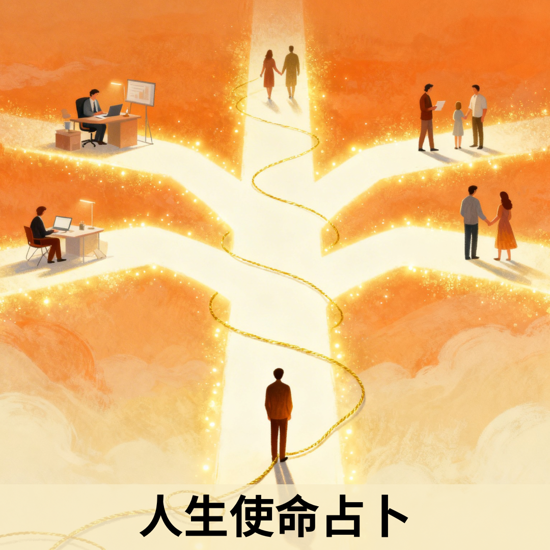 人生使命占卜 (例如療癒者、創作者、引導者等特質)